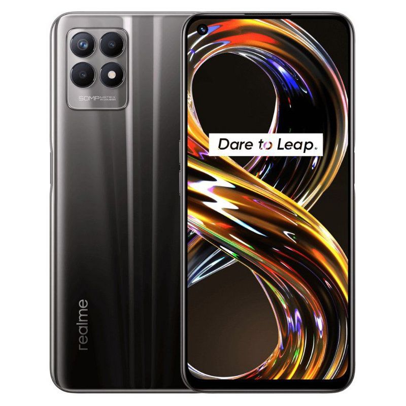 REALME - Celular Realme 8i Dual Sim 128GB 6GB Ram Negro
