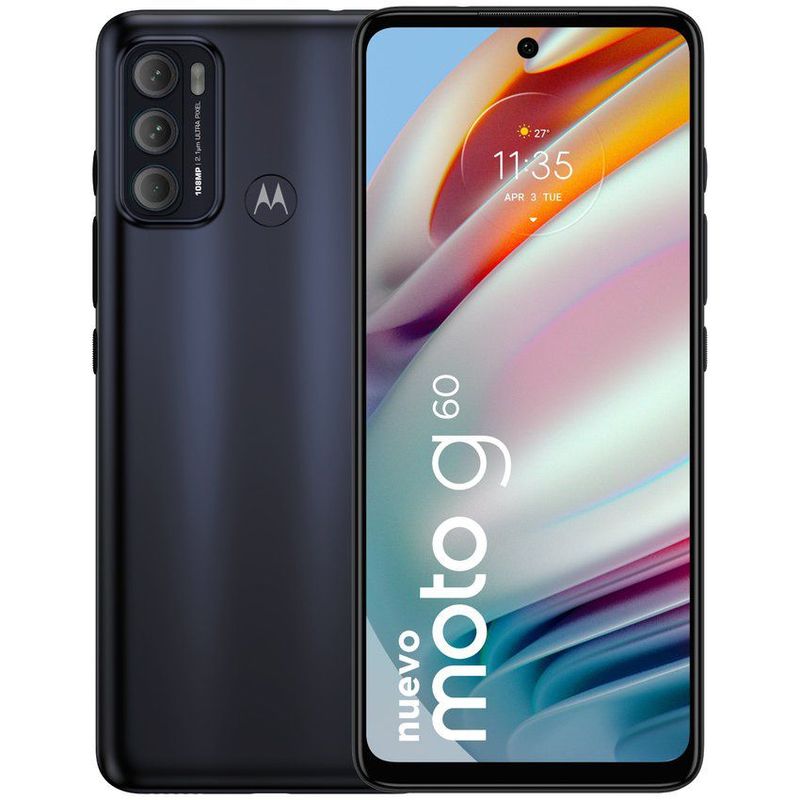 MOTOROLA - Celular motorola moto G60 128GB Negro