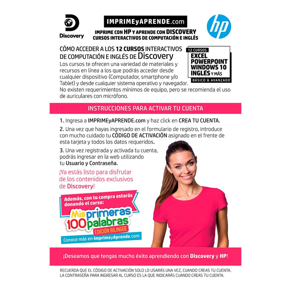  - Curso de Inglés Discovery