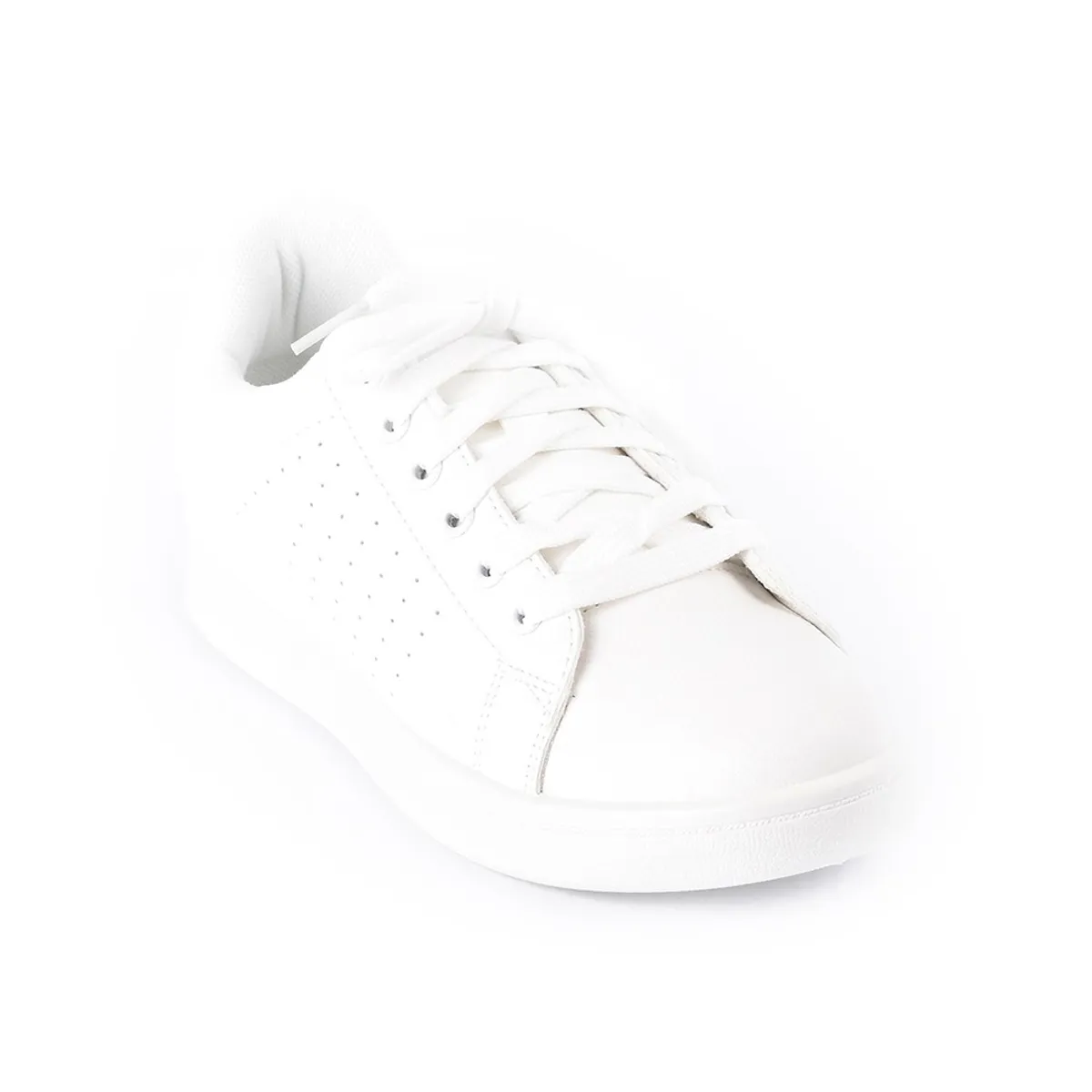 PRICE SHOES - Priceshoes Tenis Para Dama 702Pu0604Blanco