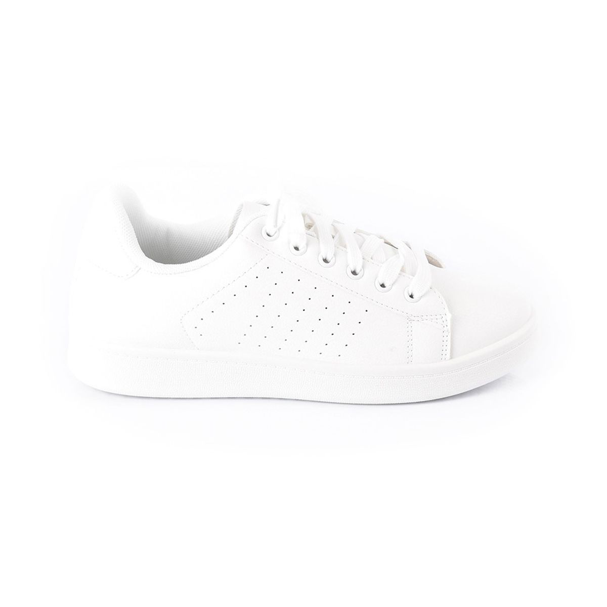 PRICE SHOES - Priceshoes Tenis Para Dama 702Pu0604Blanco