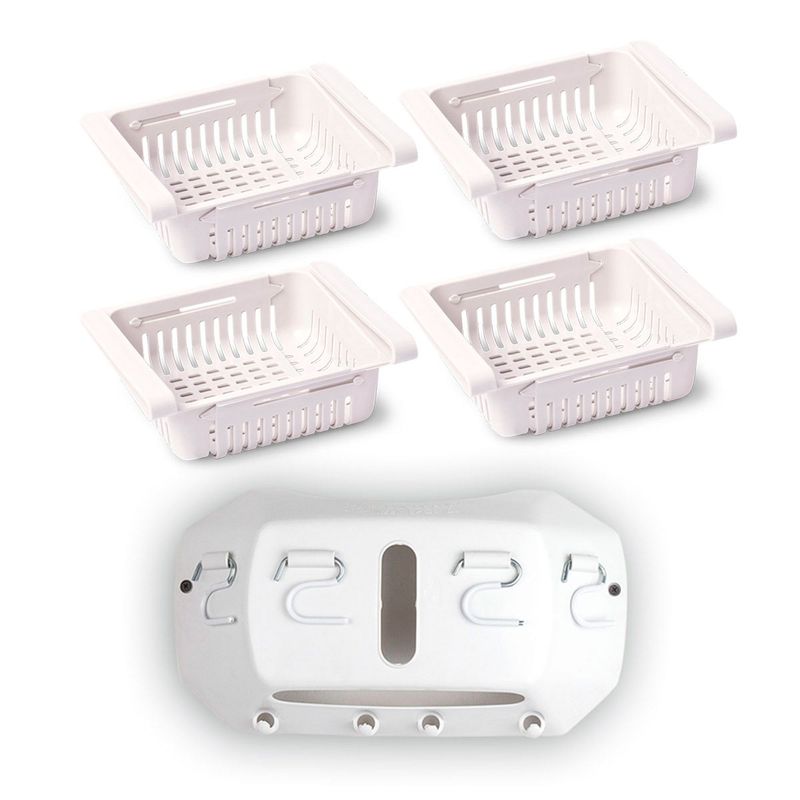 ENERGY PLUS - Combo: 2 organizadores multiusos + un portaescobas