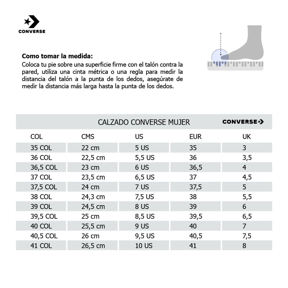 CONVERSE - Tenis Converse Canvas Chuck Taylor All Star Move Mujer -Negro