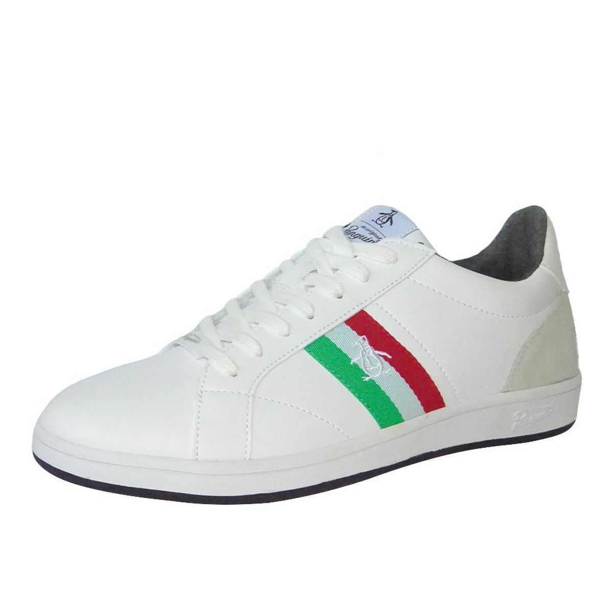 PENGUIN - Tenis Penguin Casco-Blanco/Verde