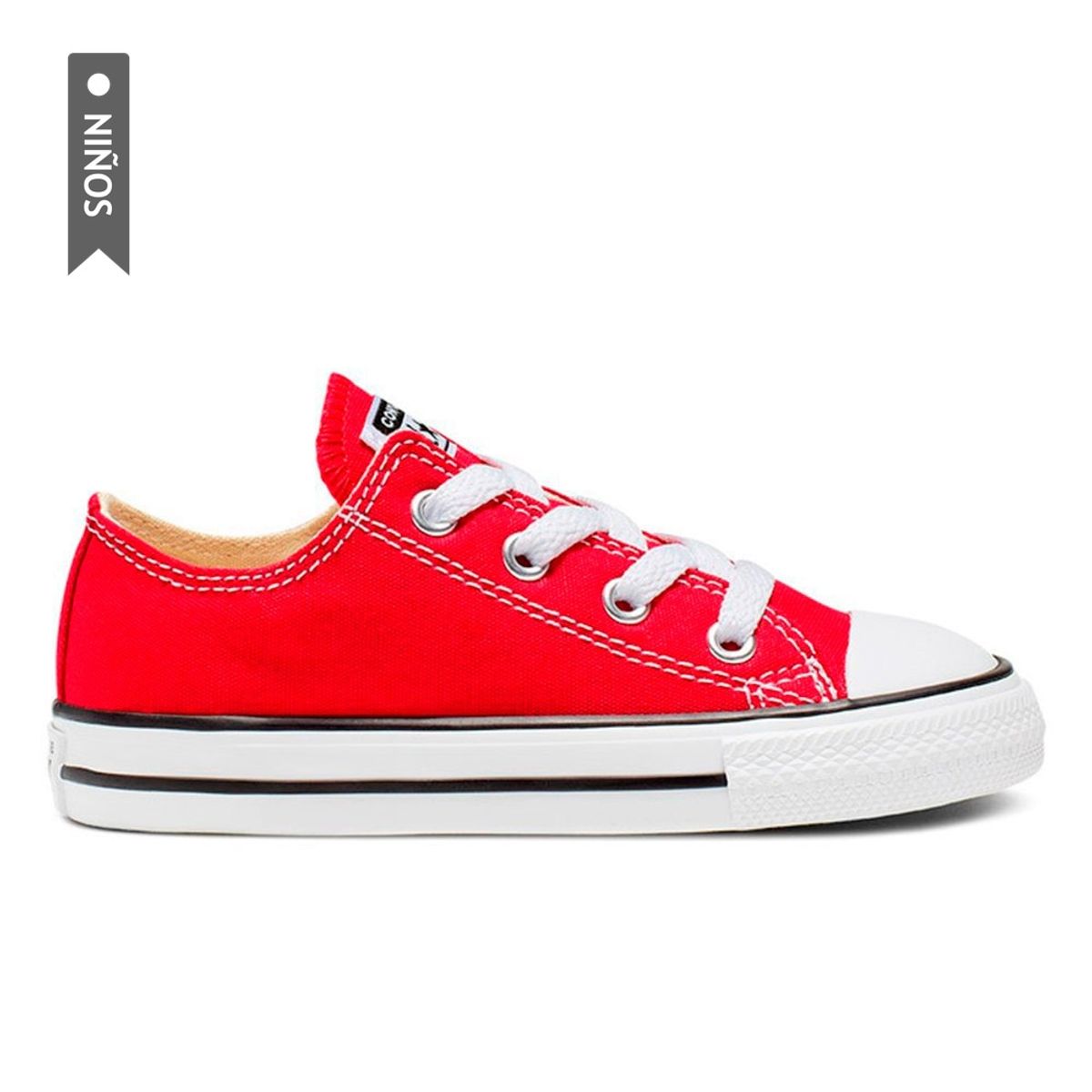 CONVERSE - Tenis Converse Chuck Taylor All Star Para Infantes-Rojo