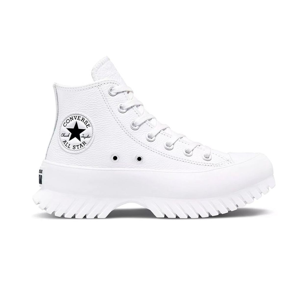 CONVERSE - Botas Converse Chuck Taylor Lugged 2.0 Cuero Unisex-Blanco