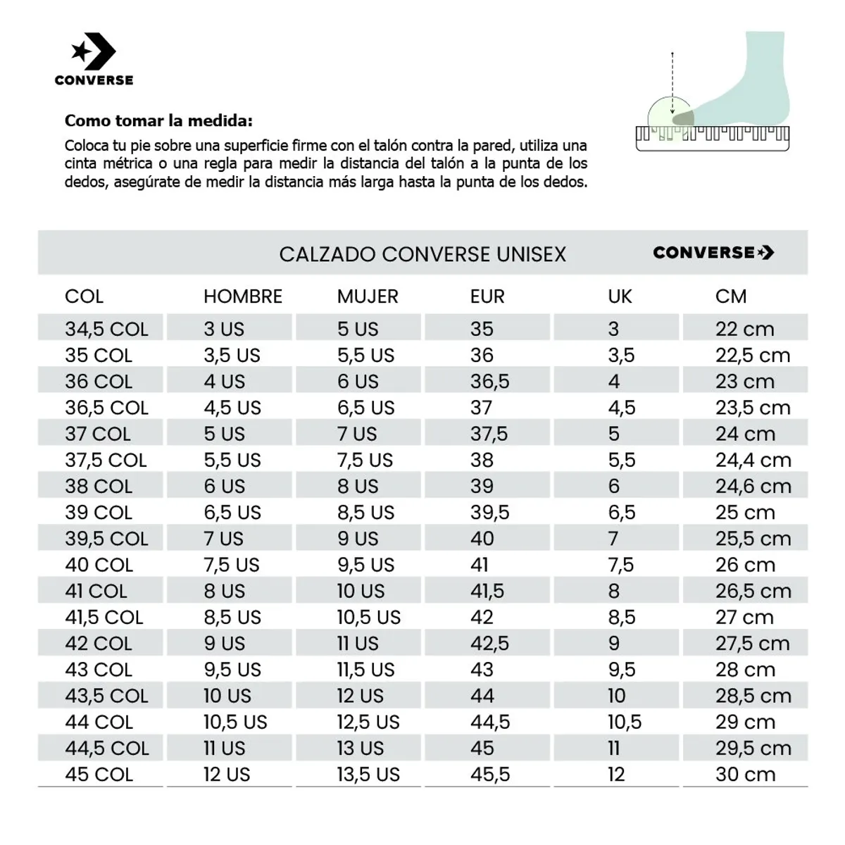 CONVERSE - Tenis Converse Chuck Taylor All Star Unisex-Blanco