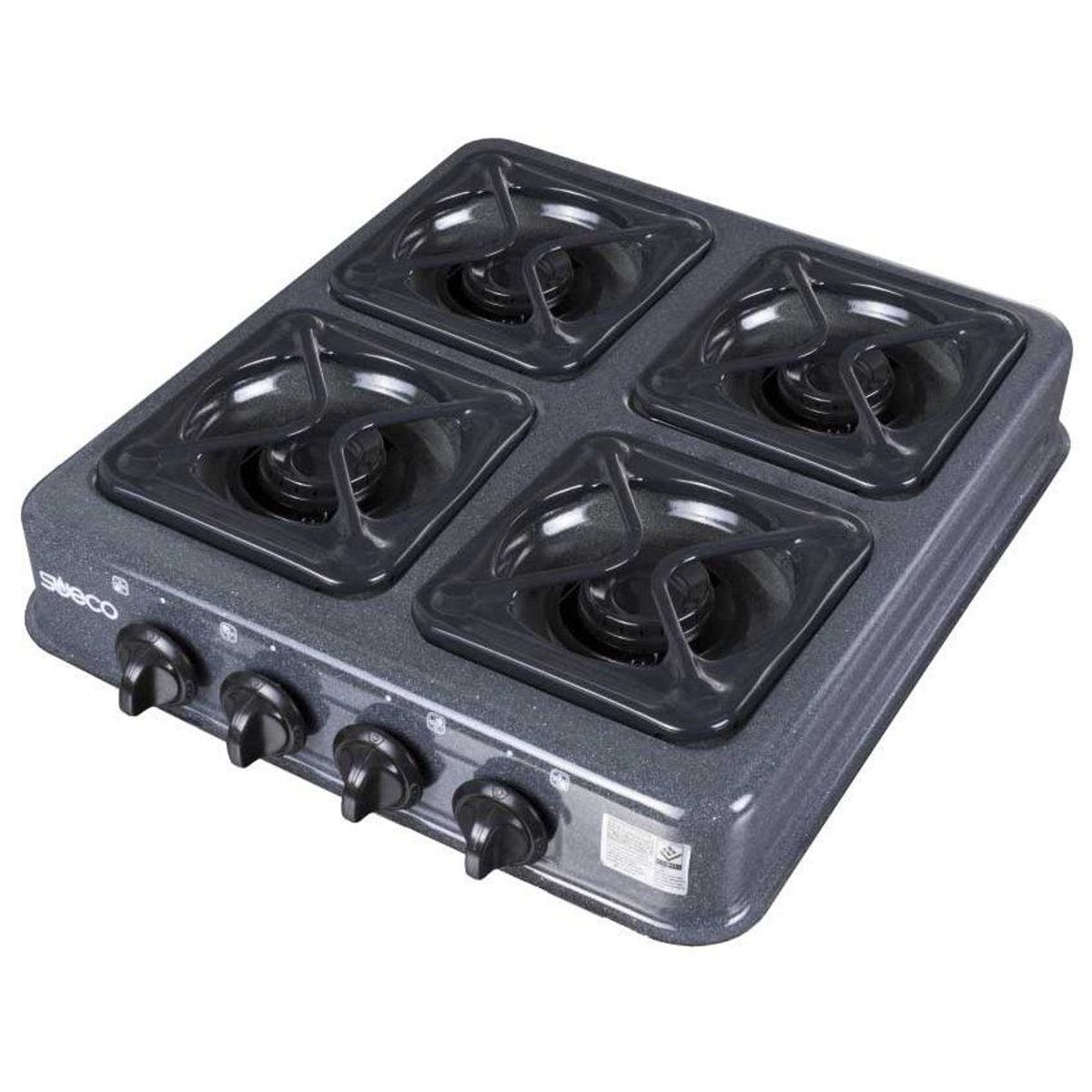 SUECO - Estufa a Gas Natural 4 Puestos Sueco