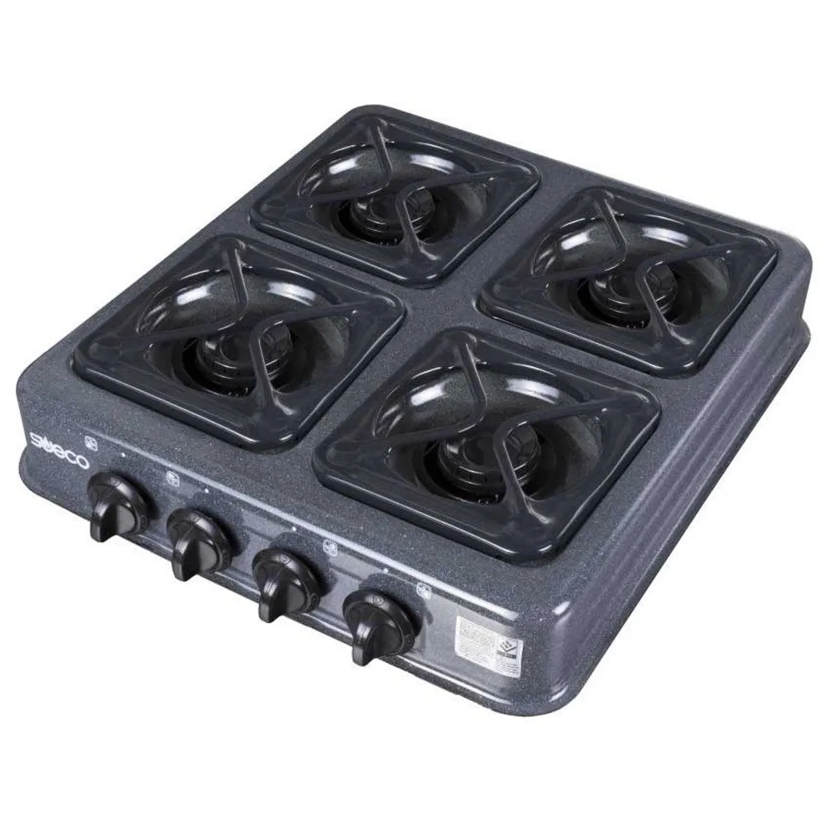 SUECO - Estufa a Gas Natural 4 Puestos Sueco