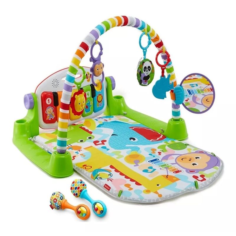 FISHER PRICE - Gimnasio  Piano Fisher Price Bebes Color Verde