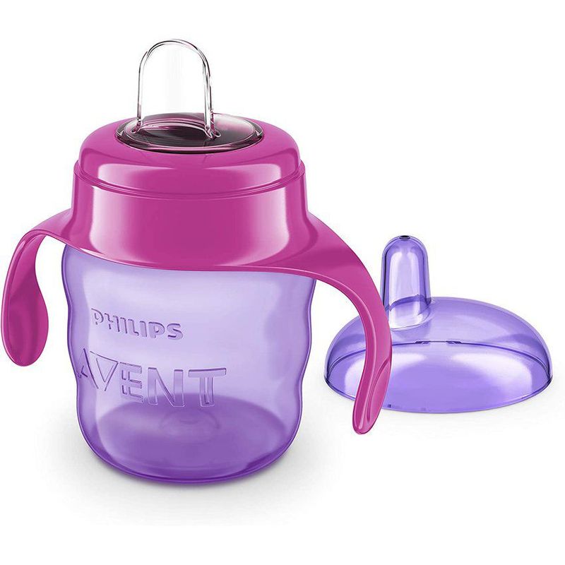 PHILIPS - Vaso con boquilla rosado philips avent scf551/03 200 ml
