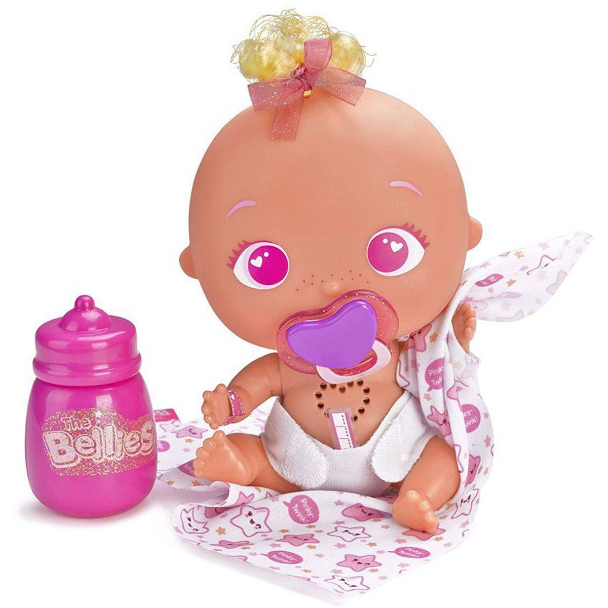 FAMOSA - The bellies bellyville muñeca bebe interactiva pinky- twink