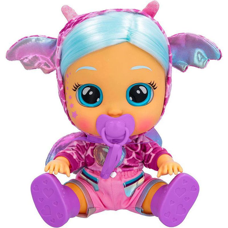 CRY BABIES - Muñeca cry babies dressy fantasy bruny 12¨