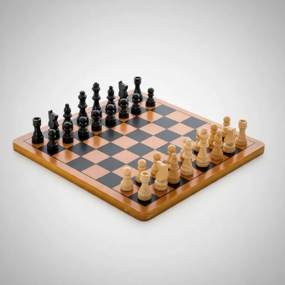 SPIN MASTER - Juego de mesa ajedrez de madera