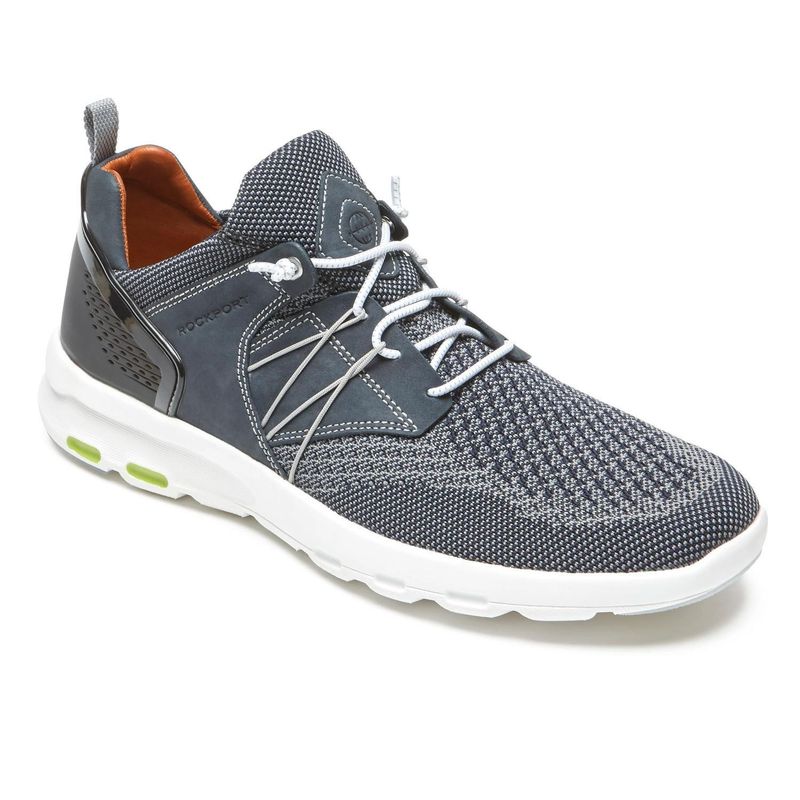 ROCKPORT - Zapatos Rockport Lets Walk Knit Bungee-Gris Claro