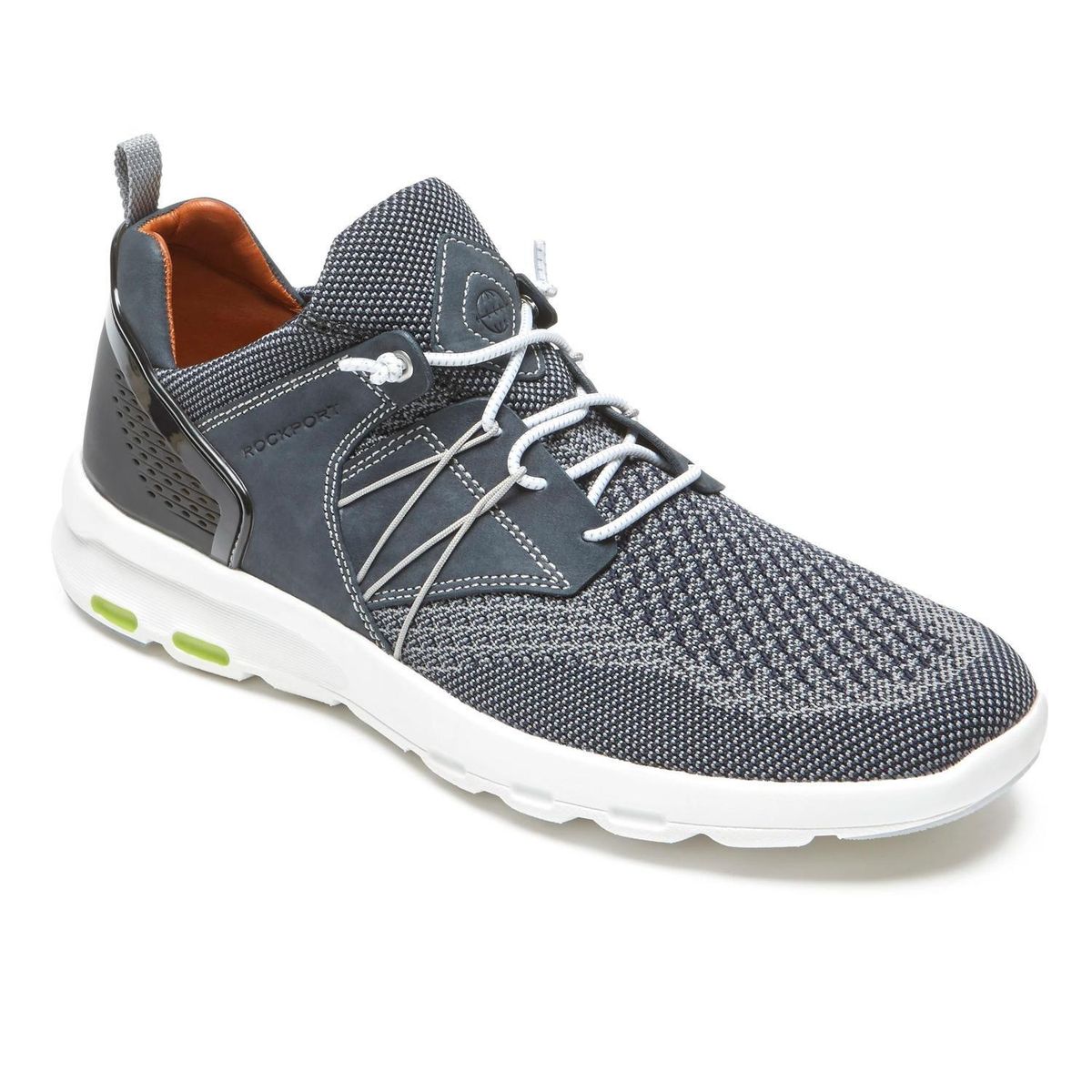 ROCKPORT - Zapatos Rockport Lets Walk Knit Bungee-Gris Claro