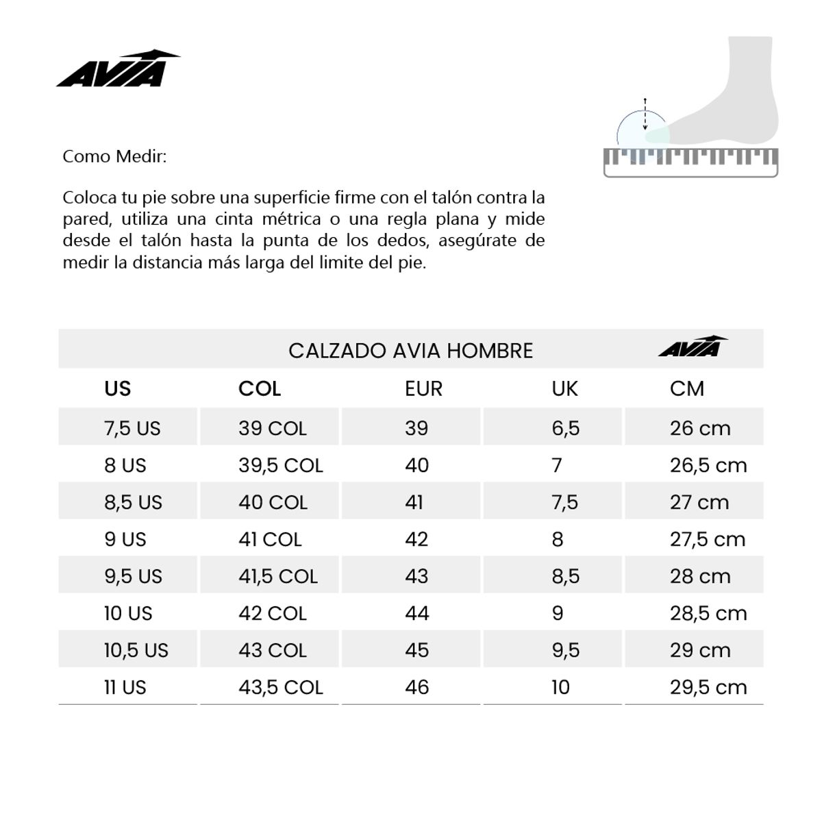 AVIA - Tenis Avia Dimo Para Hombre-Gris Claro