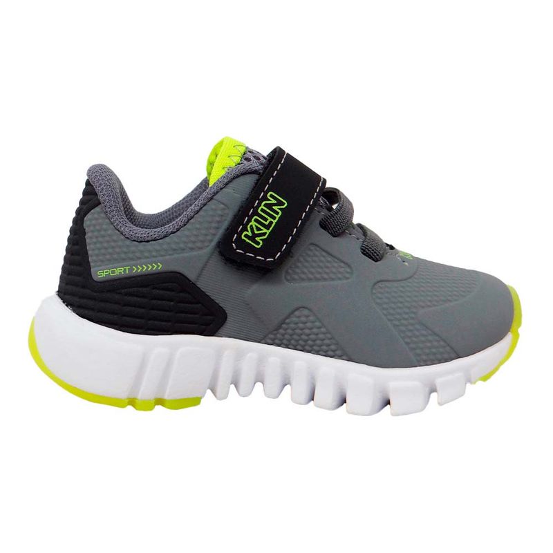 KLIN - Tenis Klin Jump 244025000 Para Niños-Gris Claro