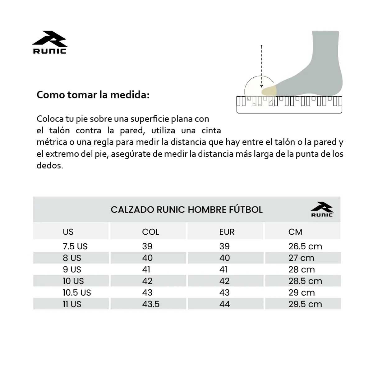 RUNIC - Guayos Runic Terrox Tpu Para Hombre-Gris/Naranja