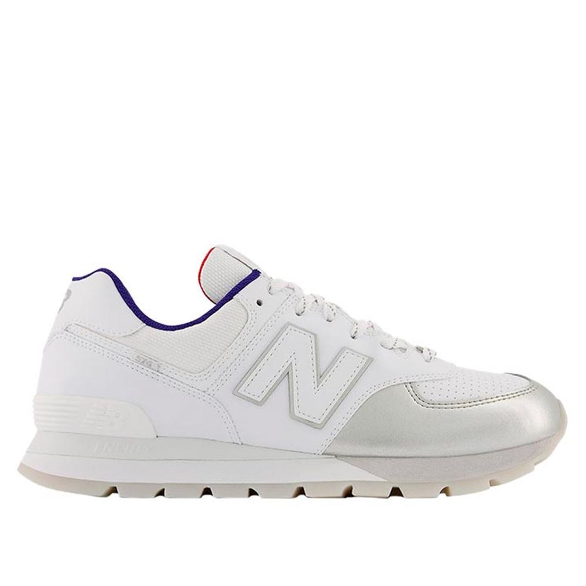 NEW BALANCE - Tenis New Balance Ml574d Para Hombre-Blanco
