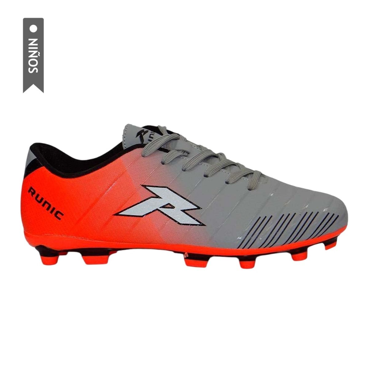 RUNIC - Guayos Runic Terrox Tpu Para Niños-Gris