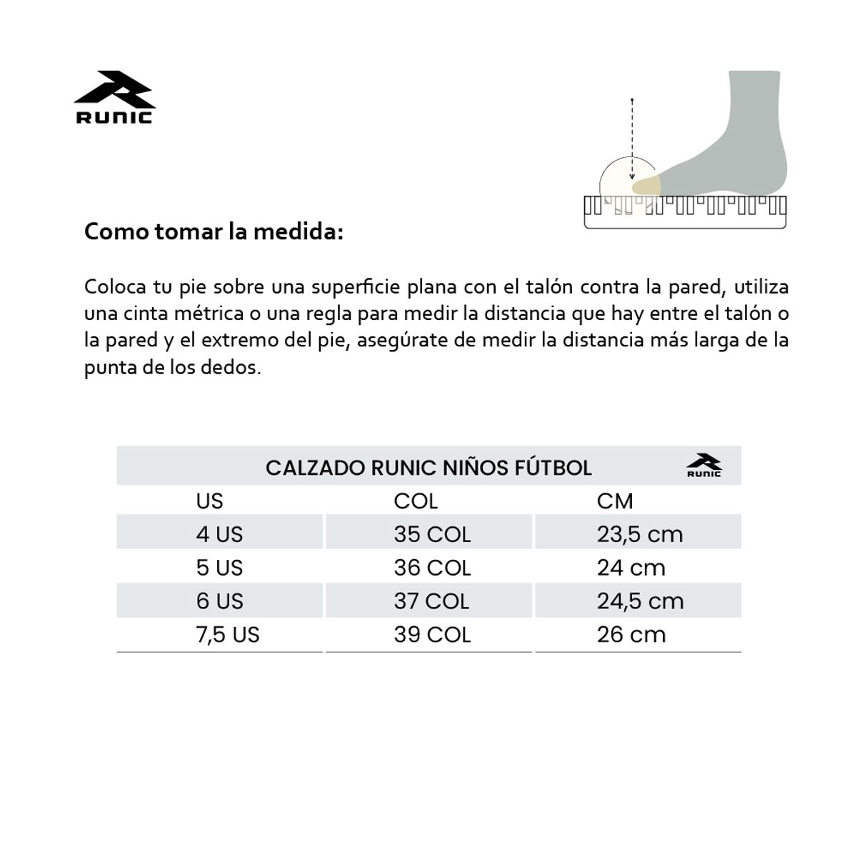 RUNIC - Guayos Runic Terrox Tpu Para Niños-Gris