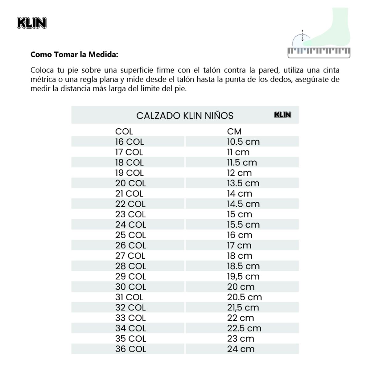 KLIN - Tenis Klin Jump 245020000 Para Niños-Blanco