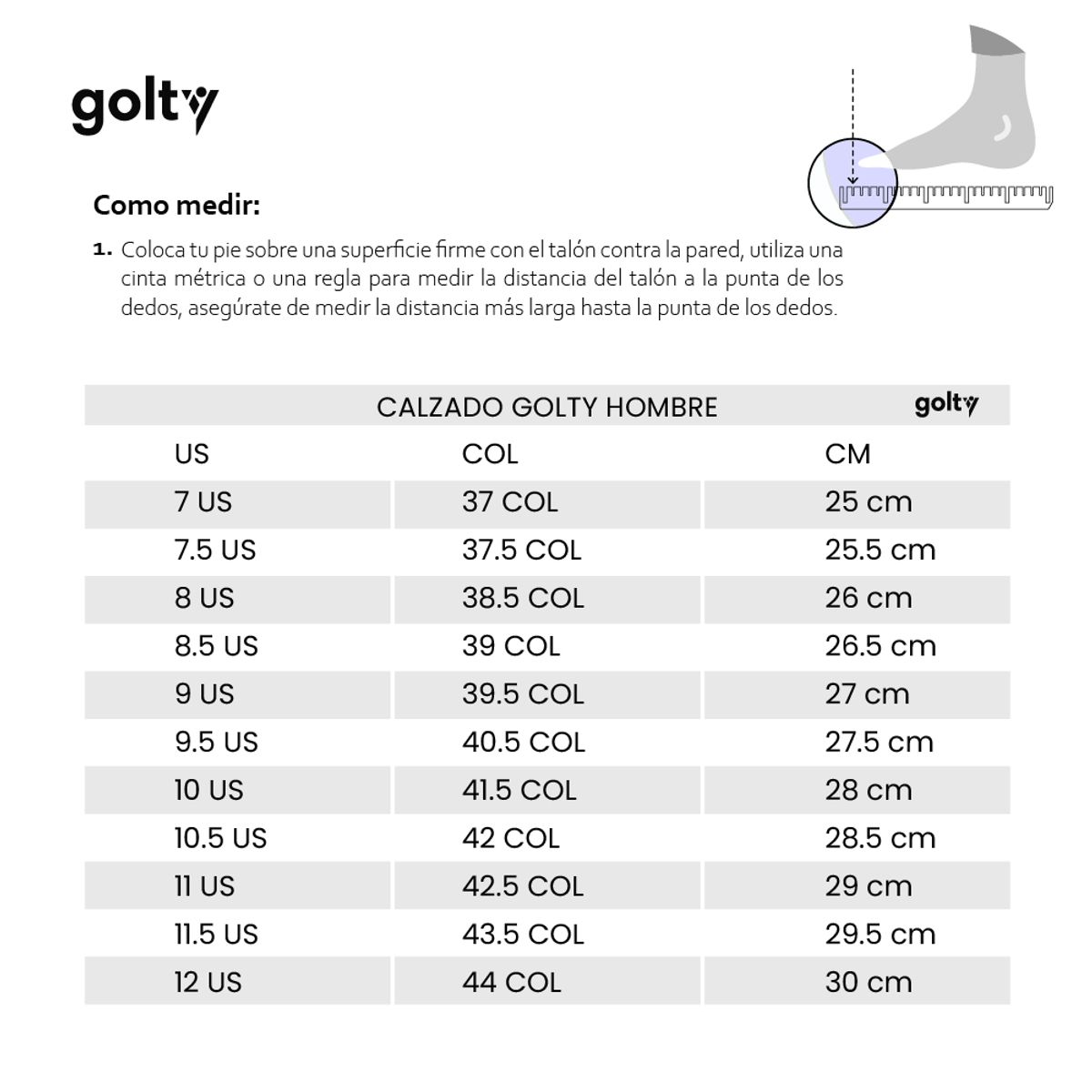GOLTY - Guayos Golty Pro Spectrum Caucho-Limon