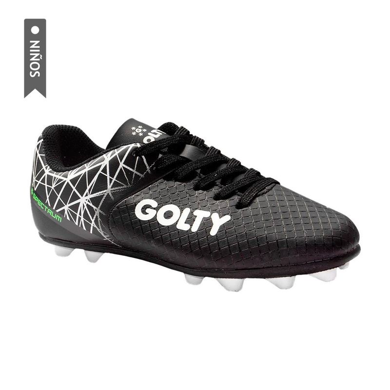 GOLTY - Guayos Golty Pro Spectrum Formacion Niño-Negro/Blanco