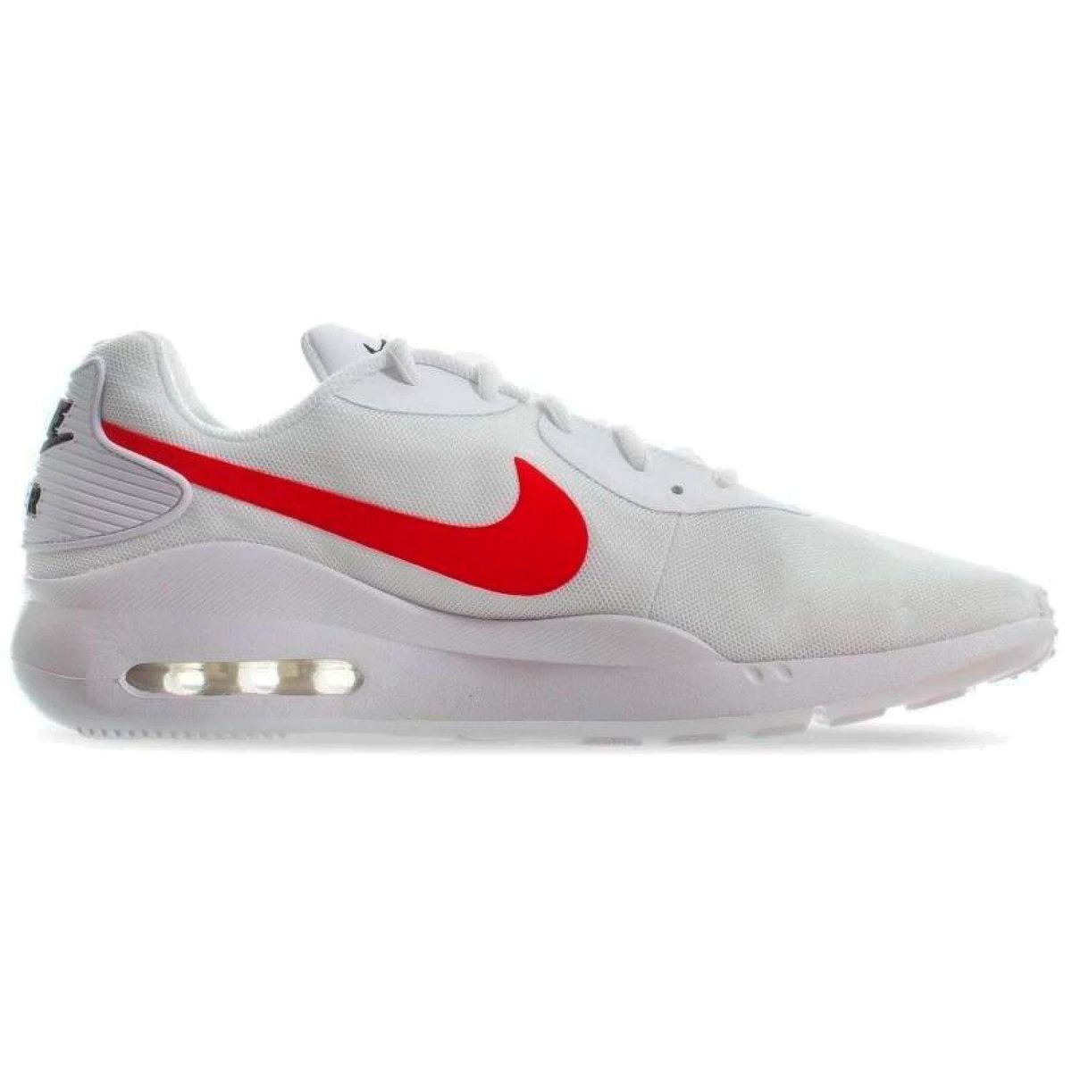 NIKE - Tenis Nike Air Max Oketo Para Hombre-Blanco/Rojo