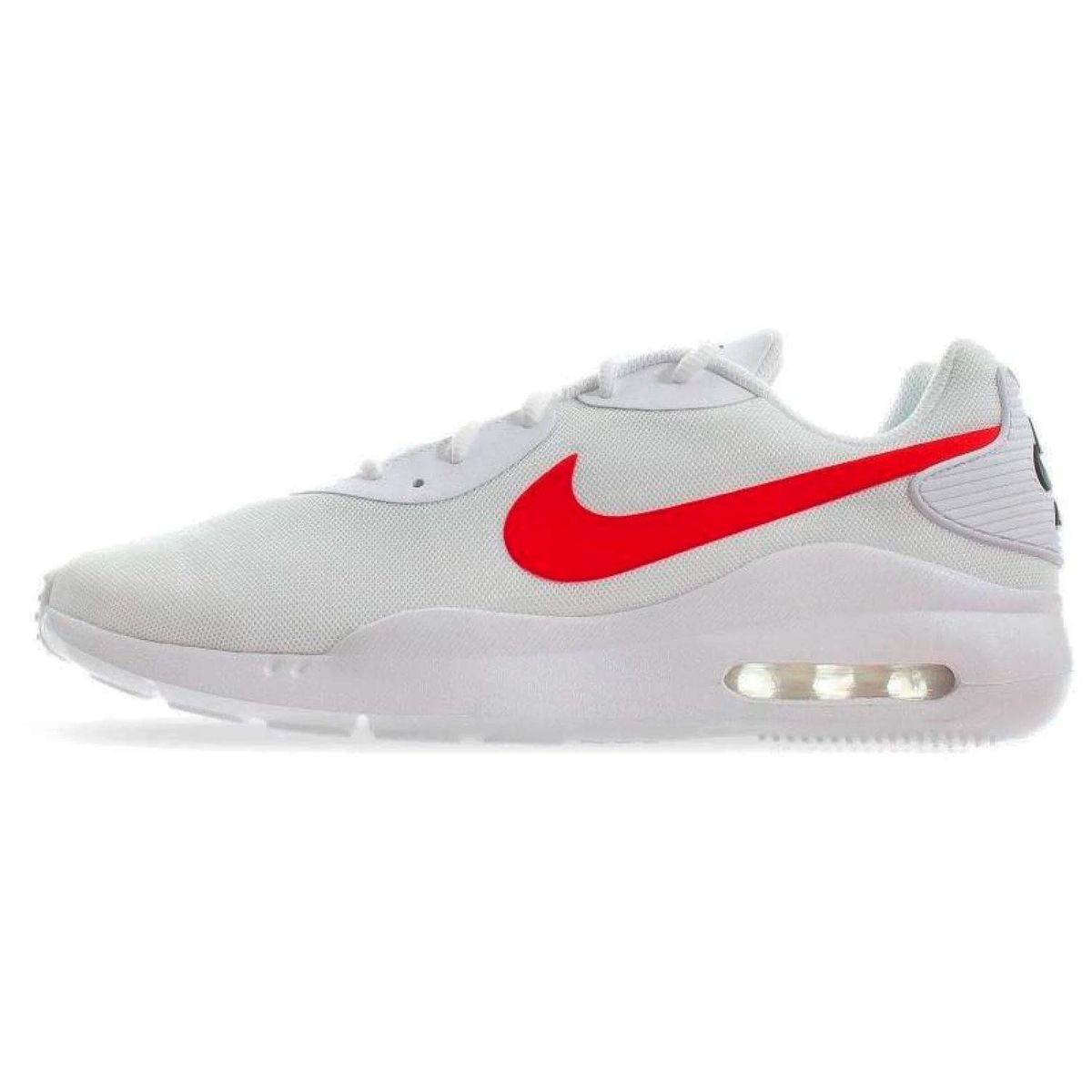 NIKE - Tenis Nike Air Max Oketo Para Hombre-Blanco/Rojo