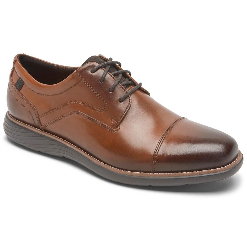 ROCKPORT - Zapatos Rockport Oxford Garett Cap Toe-Bordó