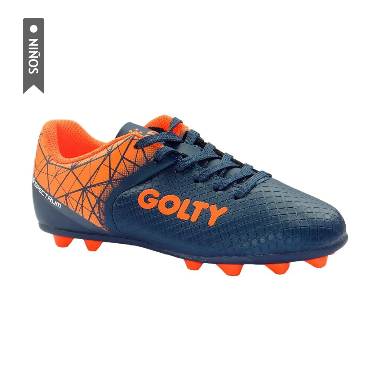 GOLTY - Guayos Golty Pro Spectrum Formacion Niño-Azul/Naranja