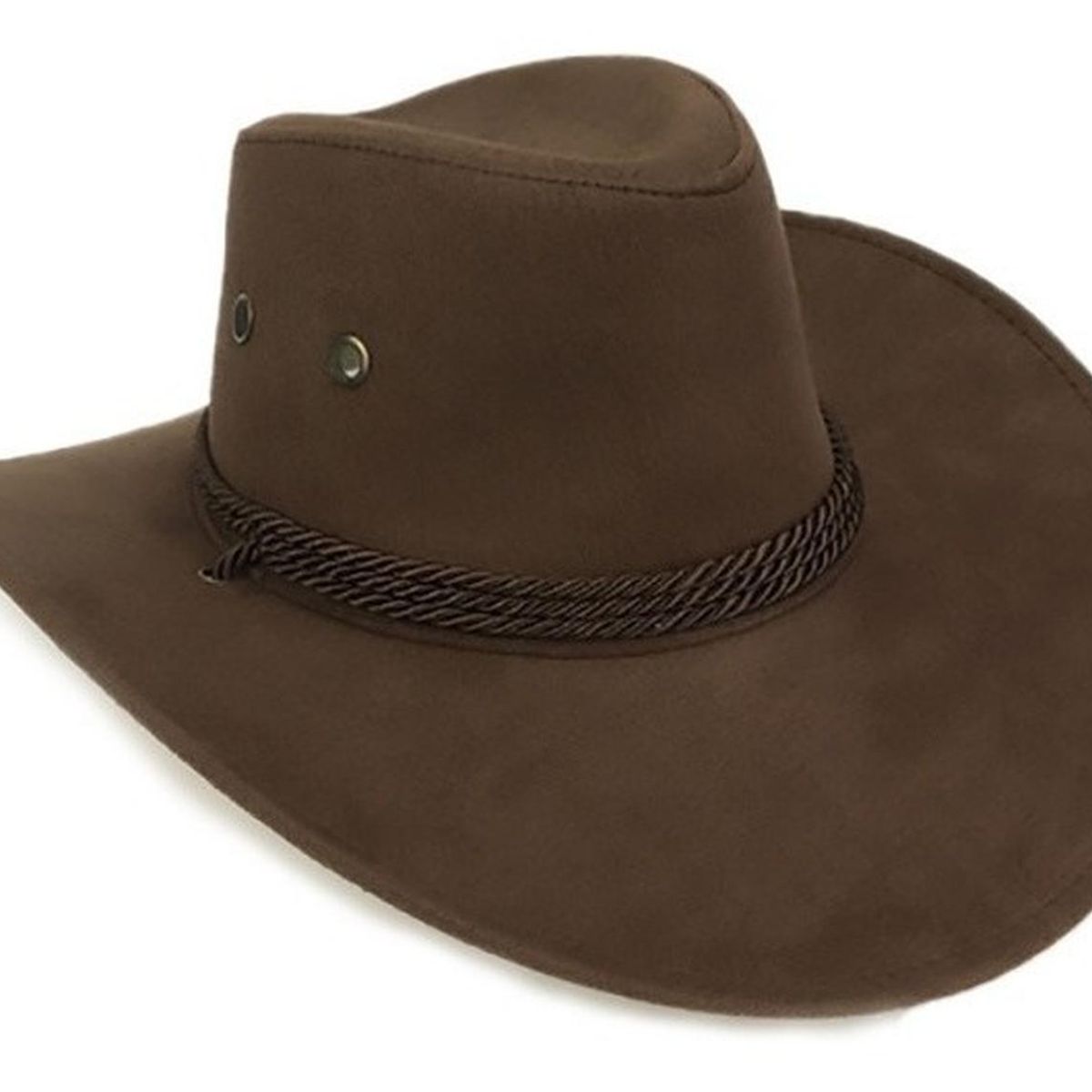 VELBROS - Sombrero Vaquero Texano Llanero Norteño Hombre Mujer Sol - Cafe