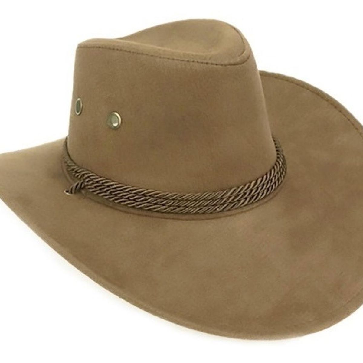 VELBROS - Sombrero Vaquero Texano Llanero Norteño Hombre Mujer Sol - Cafe