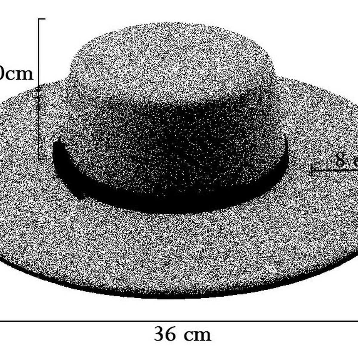 VELBROS - Sombrero Fedora Cordobes Hombre Mujer Gardel Sol Uv Elegante - Gris