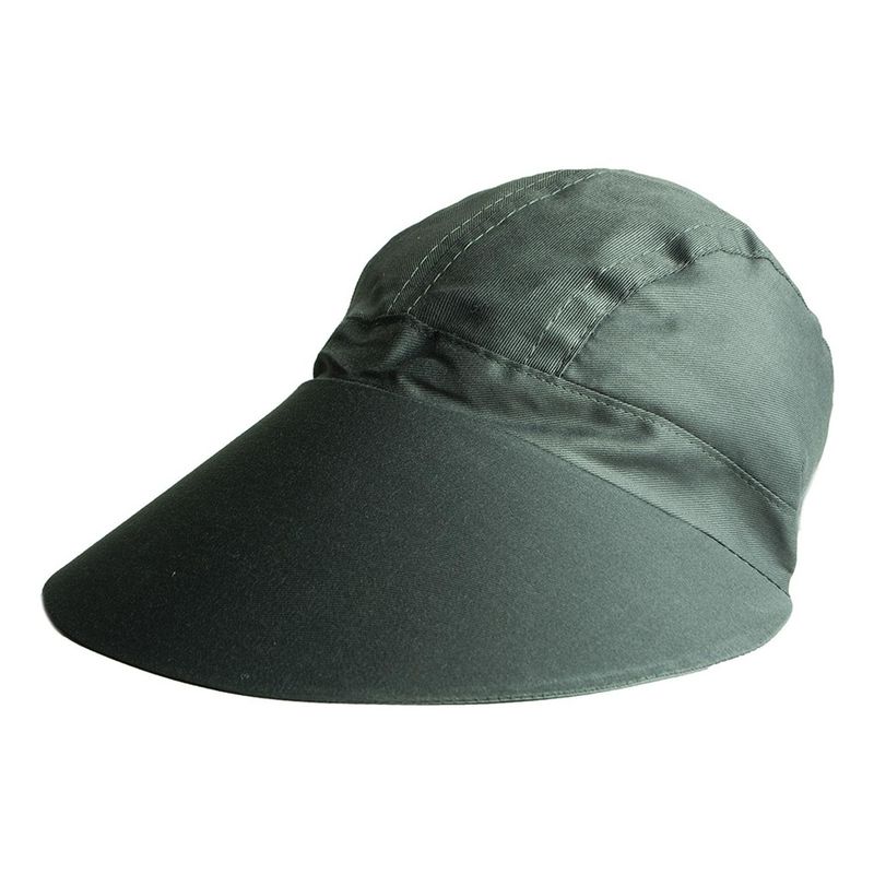 VELBROS - Gorra Visera Jardin Cachucha Ala Ancha Mujer Dama Pava - Gris oscuro