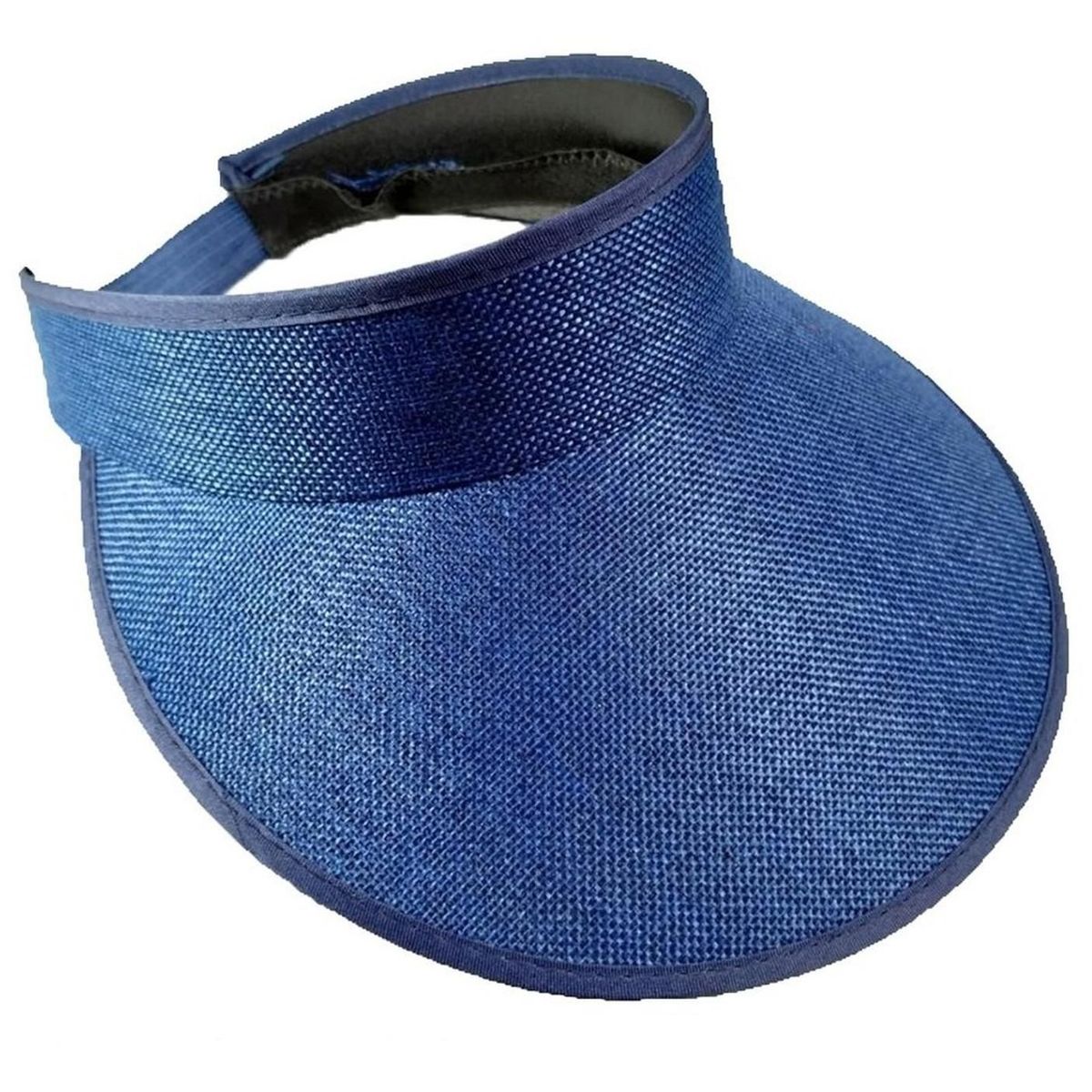VELBROS - Gorra Visera Pava Cachucha Ala Ancha Deporte Sol - Azul oscuro