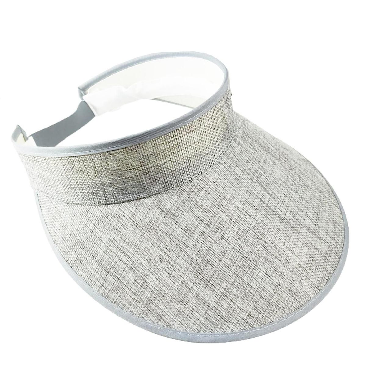 VELBROS - Gorra Visera Pava Cachucha Ala Ancha Deporte Sol - Gris