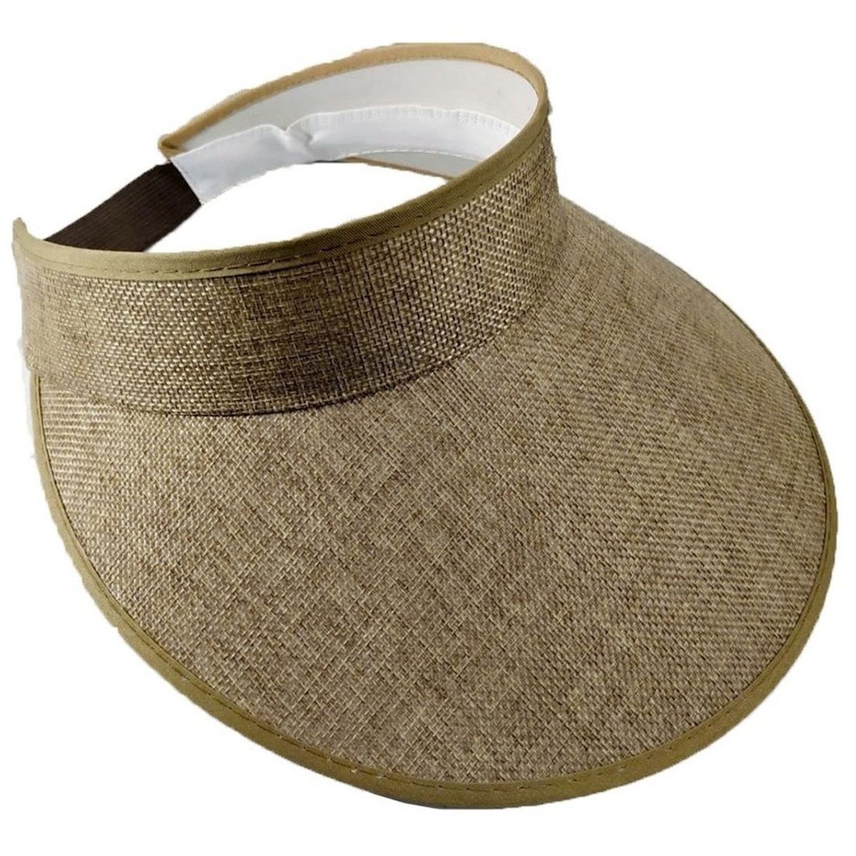 VELBROS - Gorra Visera Pava Cachucha Ala Ancha Deporte Sol - Cafe