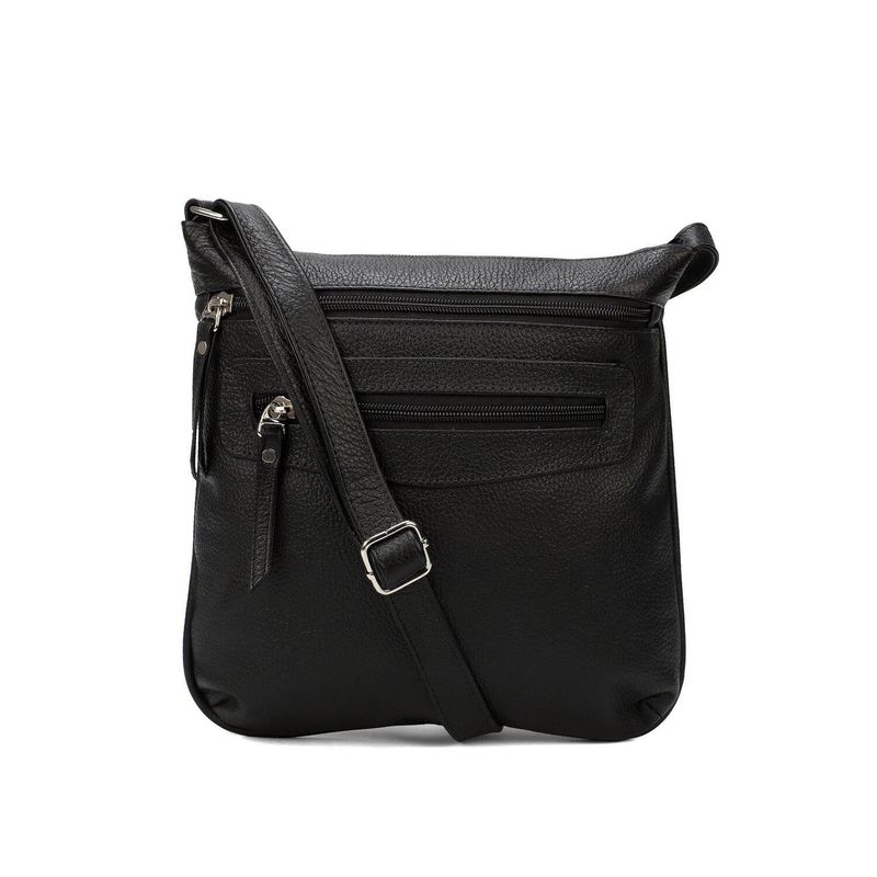 MACOLY - Bolso manos libres macoly 751 cuero negro