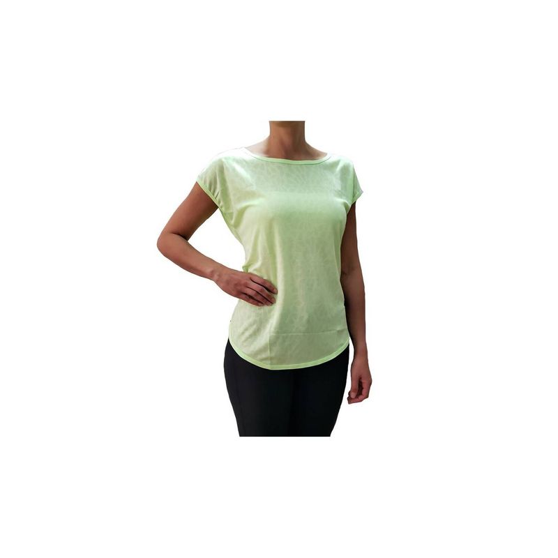 TYKHE - Camiseta Deportiva Mujer Tykhe Orazia Verde.
