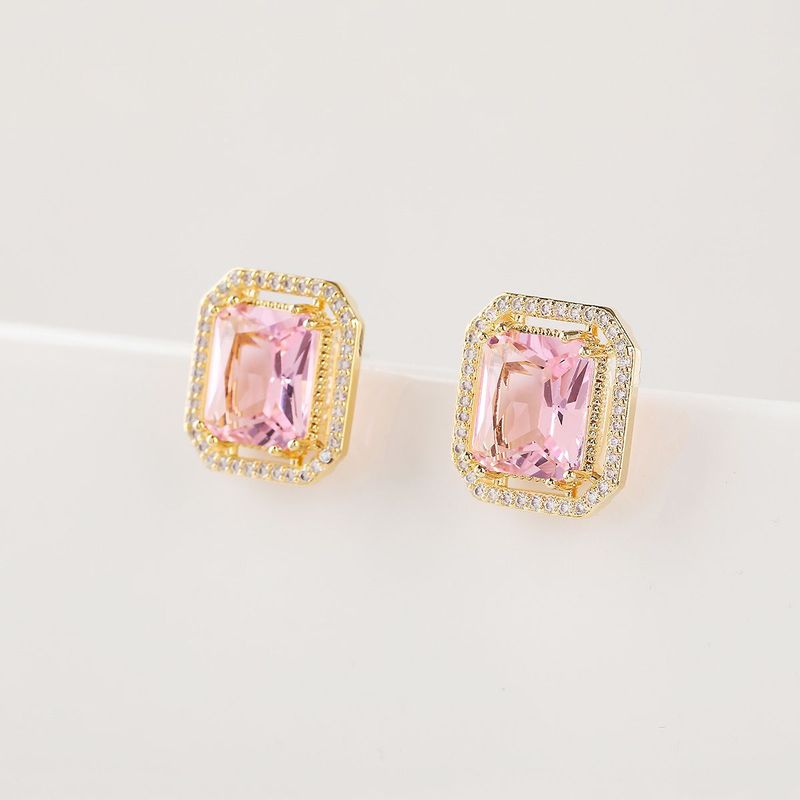 VERAMOREST - Aretes Topo Rosa Veramorest_.