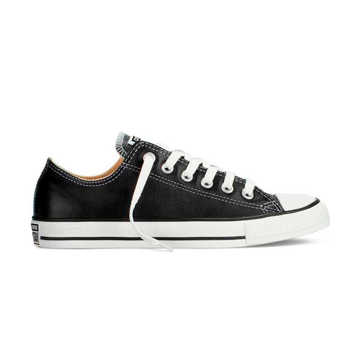 CONVERSE - Tenis Converse Chuck Taylor All Star Cuero Unisex-Negro