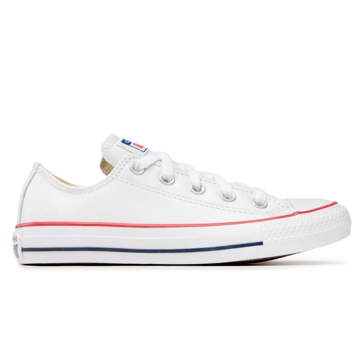 CONVERSE - Tenis Converse Chuck Taylor All Star Cuero Unisex-Blanco