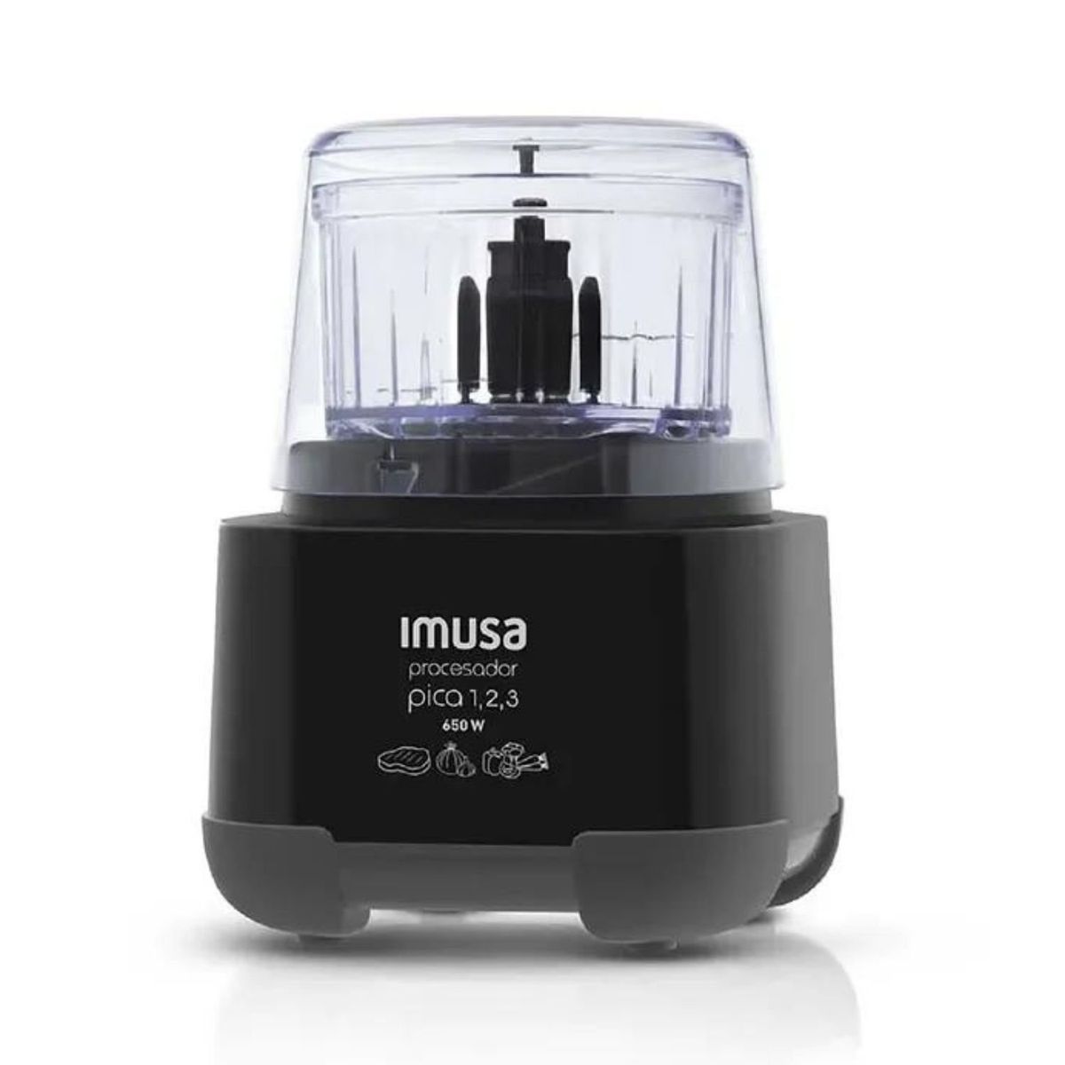 IMUSA - Procesador IMUSA Picatodo 123 Negro 650 Watts