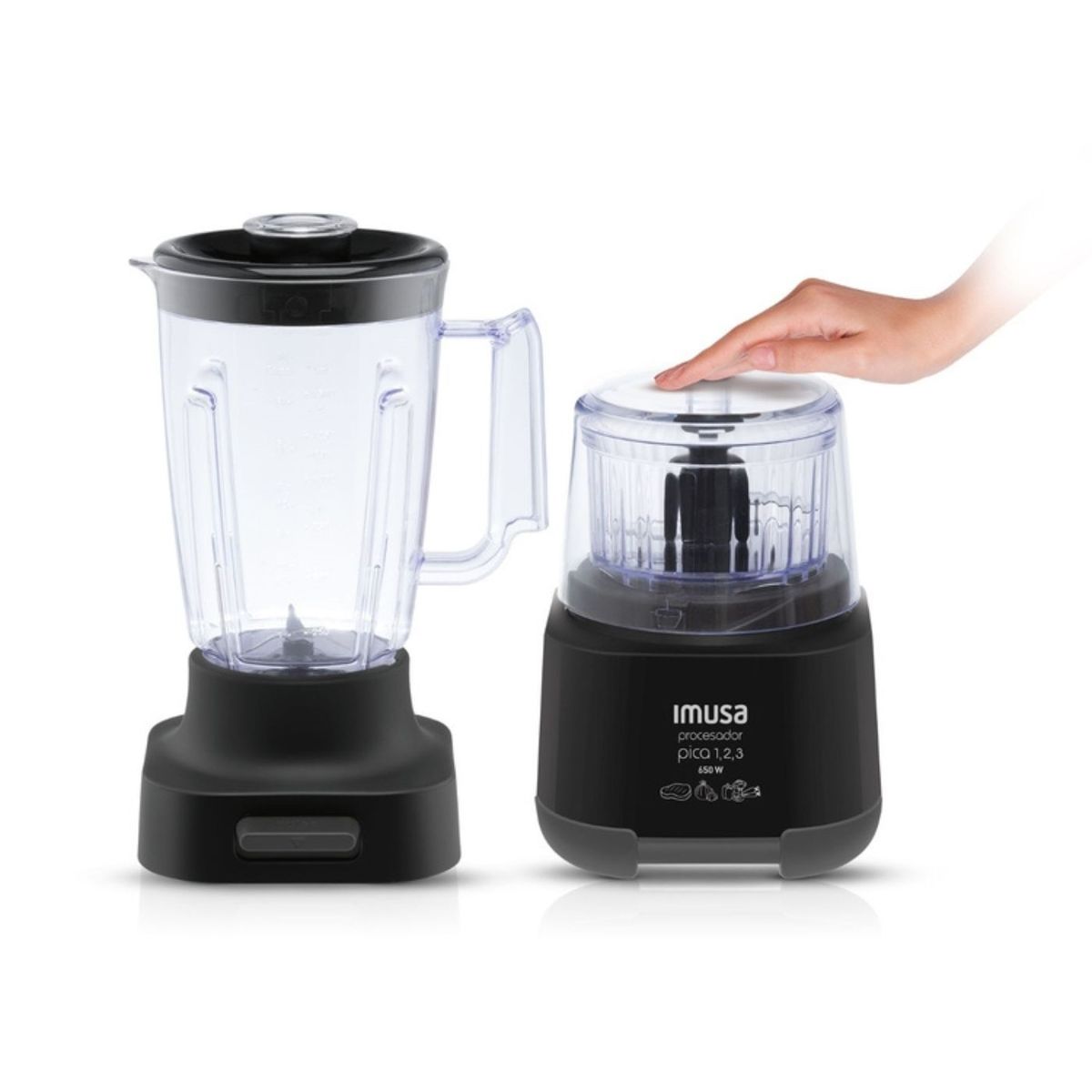 IMUSA - Procesador IMUSA Pica 123 + Vaso 2 Litros