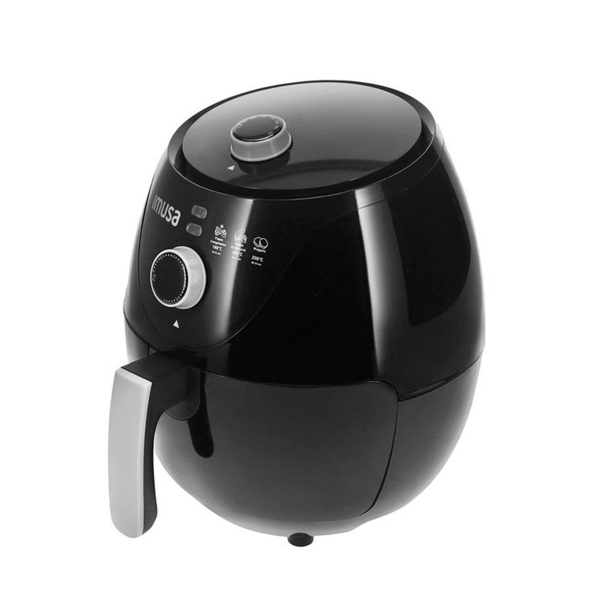 IMUSA - Freidora Imusa Esencia 3.2Litros  Negro