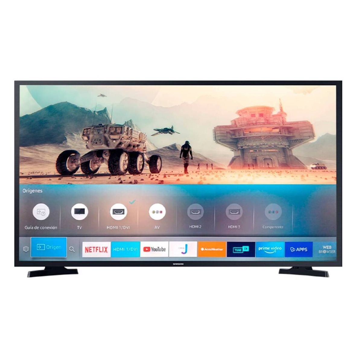SAMSUNG - TV SAMSUNG 43" Pulgadas 109 cm 43T5300 LED FHD Plano Smart TV