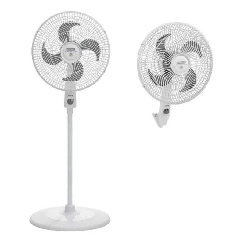 SAMURAI - Ventilador SAMURAI AirProtect Maxx 2 en 1 Blanco